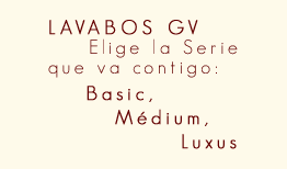Lavabos Series GV
